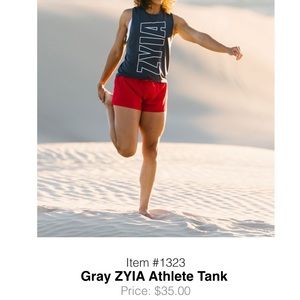 NWT Gray ZYIA Athlete Tank